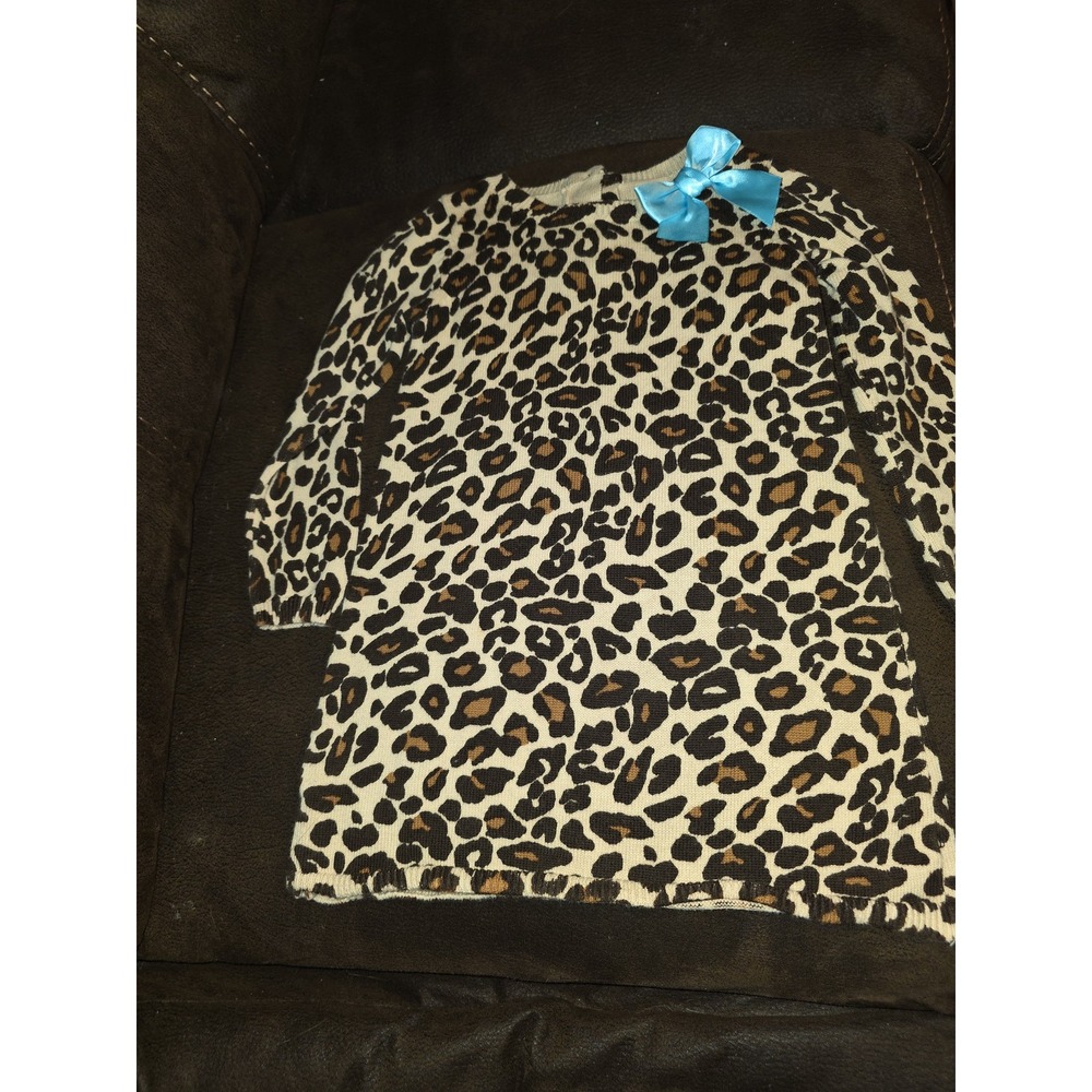 Gymboree outlet glamorous friends leopard swetaer dress size 2t